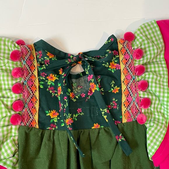 NWT The Royal Riot By Posh Little Pig 4T Oktoberfest Dress - Picture 6 of 6